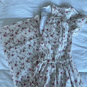 Christy Dawn Dress Tea Rose GUC